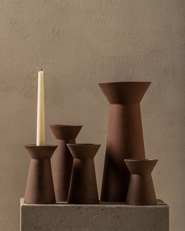 Urban 02 vase S 16,5 cm - Red-brown - Serax