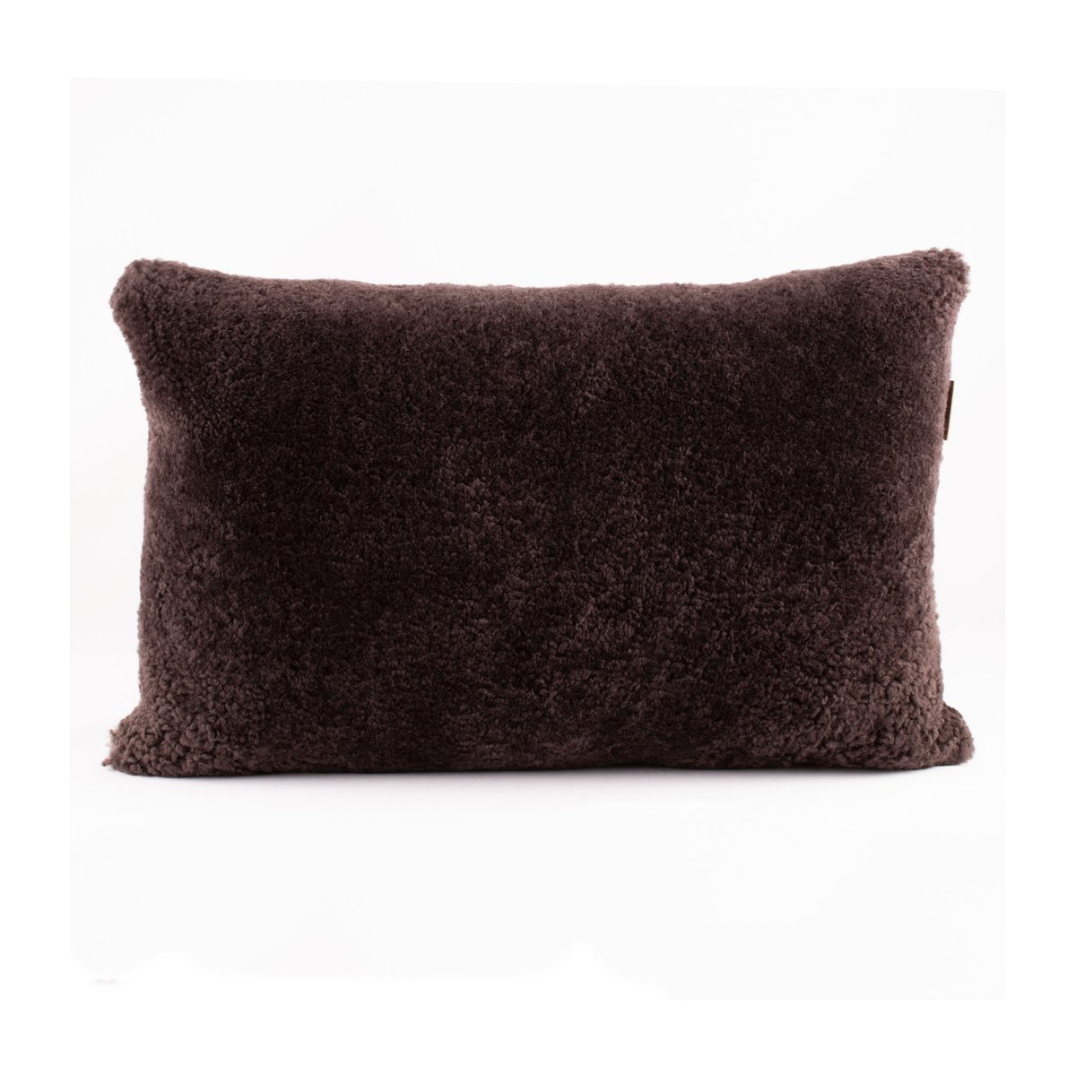 Shepherd of Sweden Shepherd Alice sheep skin cushion 60 x 40 cm dark brown