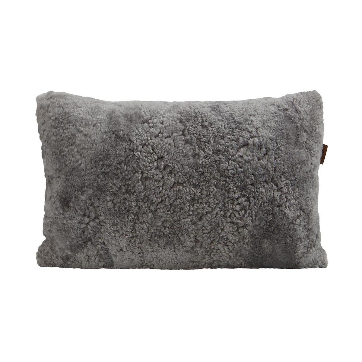 Shepherd of Sweden Shepherd Lina sheep skin cushion 60 x 40 cm graphite