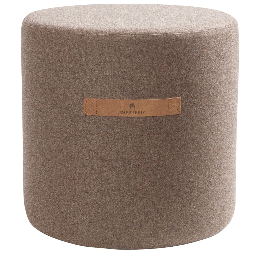 Shepherd of Sweden Shepherd sit pouf Sara 40 cm cappuccino