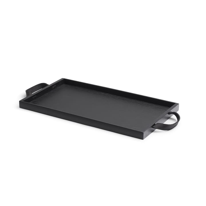 Norr tray 25,5x46 cm - black glazed oak - Skagerak