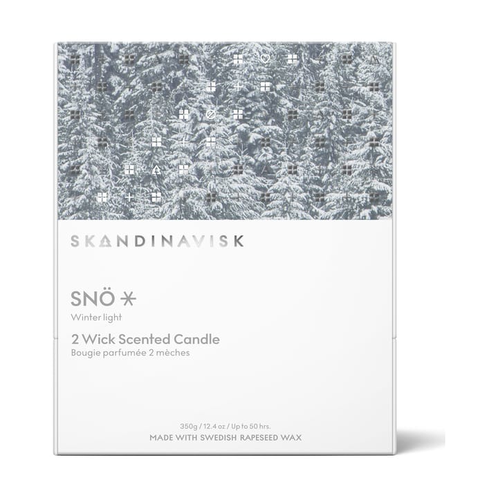 SNÖ scented candle Special Edition, 350 g Skandinavisk