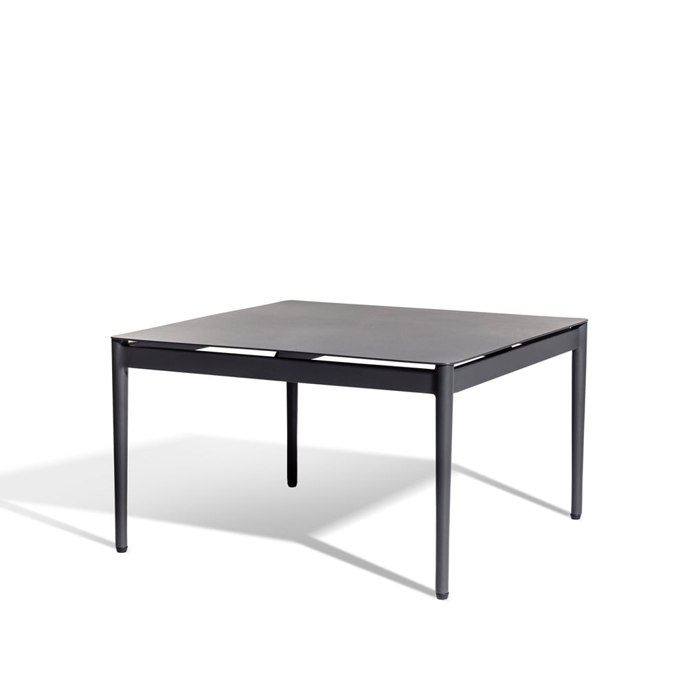 Skargaarden Anholt lounge table Grey, dark grey aluminium frame