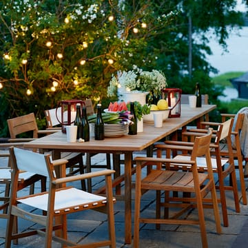 Djurö dining table round Ø110 cm - Teak - Skargaarden