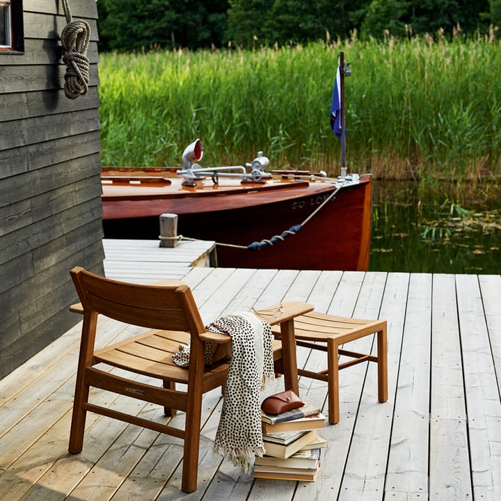 Djurö foot stool - Teak - Skargaarden