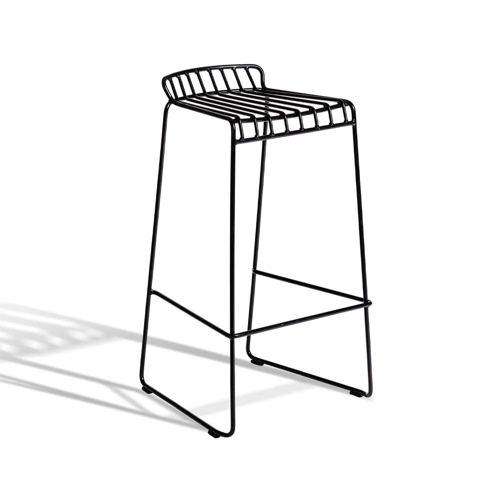 Skargaarden Resö bar chair Black, high