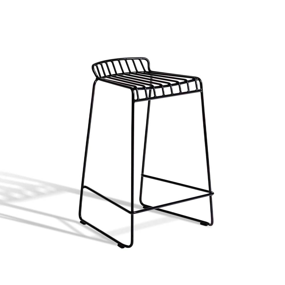 Skargaarden Resö bar chair Black, low