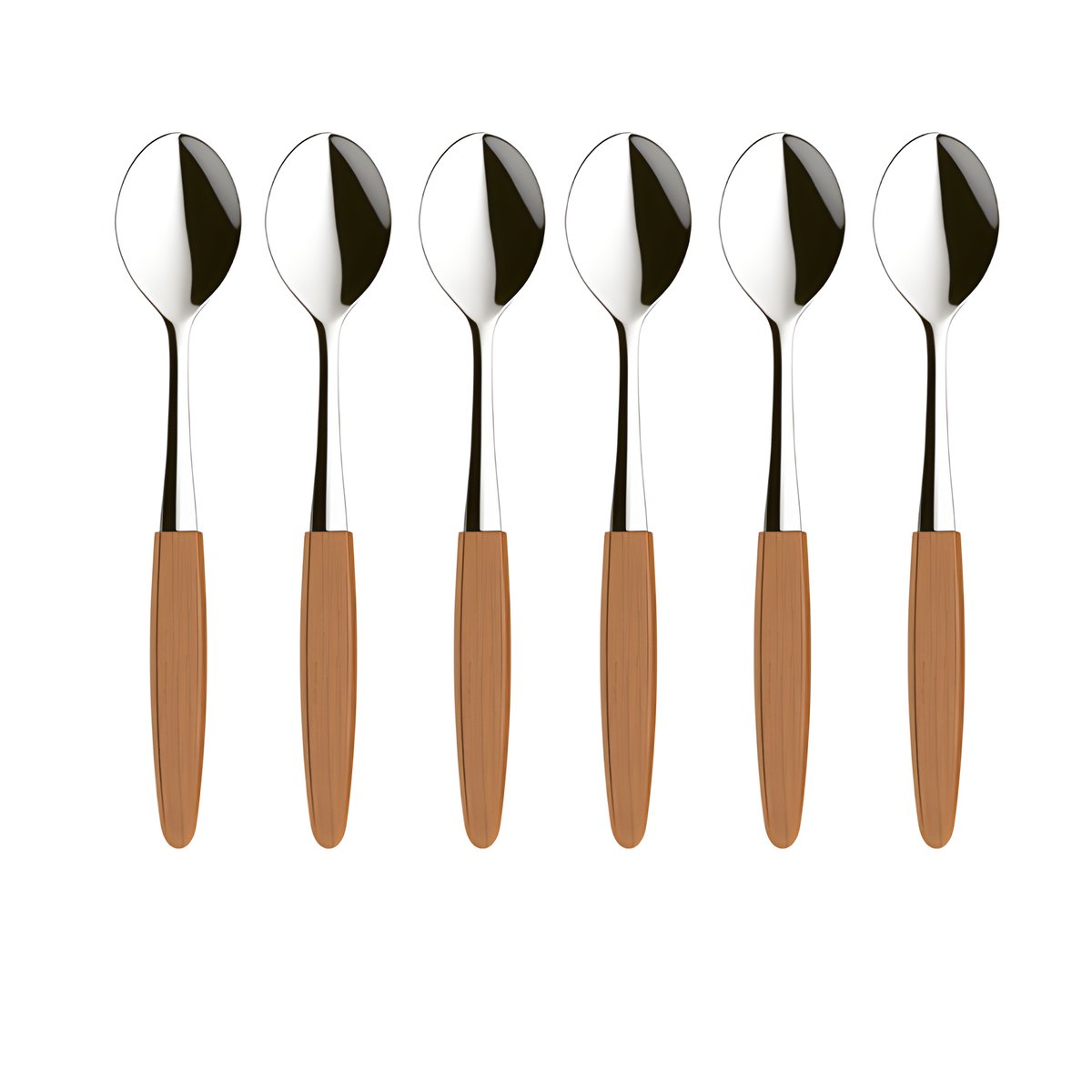 Skaugum of Norway Skaugum coffee spoon 6-pack Ecco Teak Ecco Teak