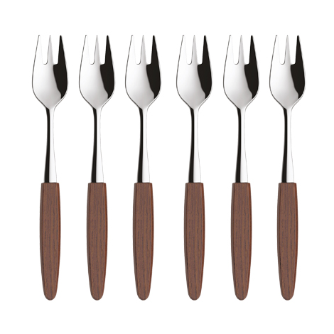 Skaugum of Norway Skaugum dessert fork 6-pack Forrest Maple Forrest Maple