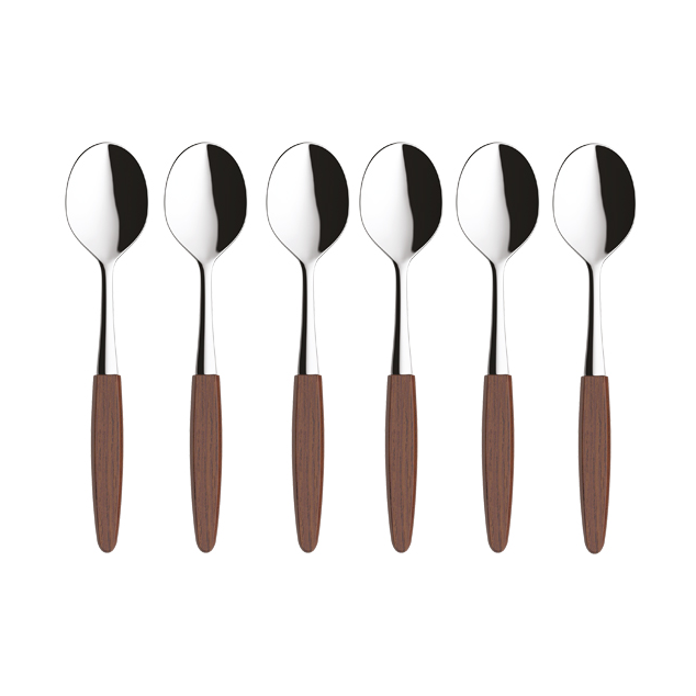 Skaugum of Norway Skaugum dessert spoon 6-pack Forrest Maple Forrest Maple