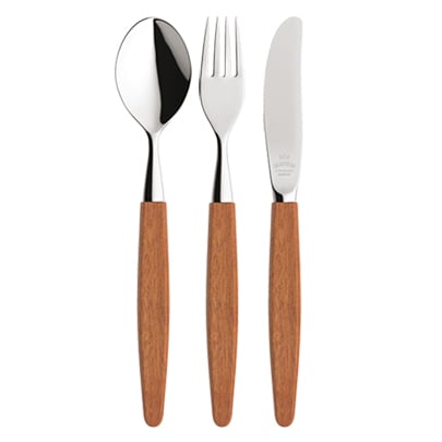 Skaugum of Norway Skaugum gift set cutlery 18 pieces Ecco Teak