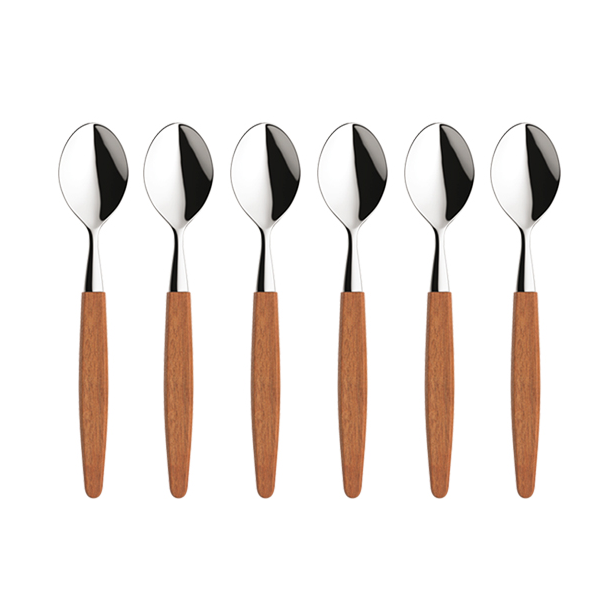 Skaugum of Norway Skaugum spoon 6-pack Ecco Teak Ecco Teak