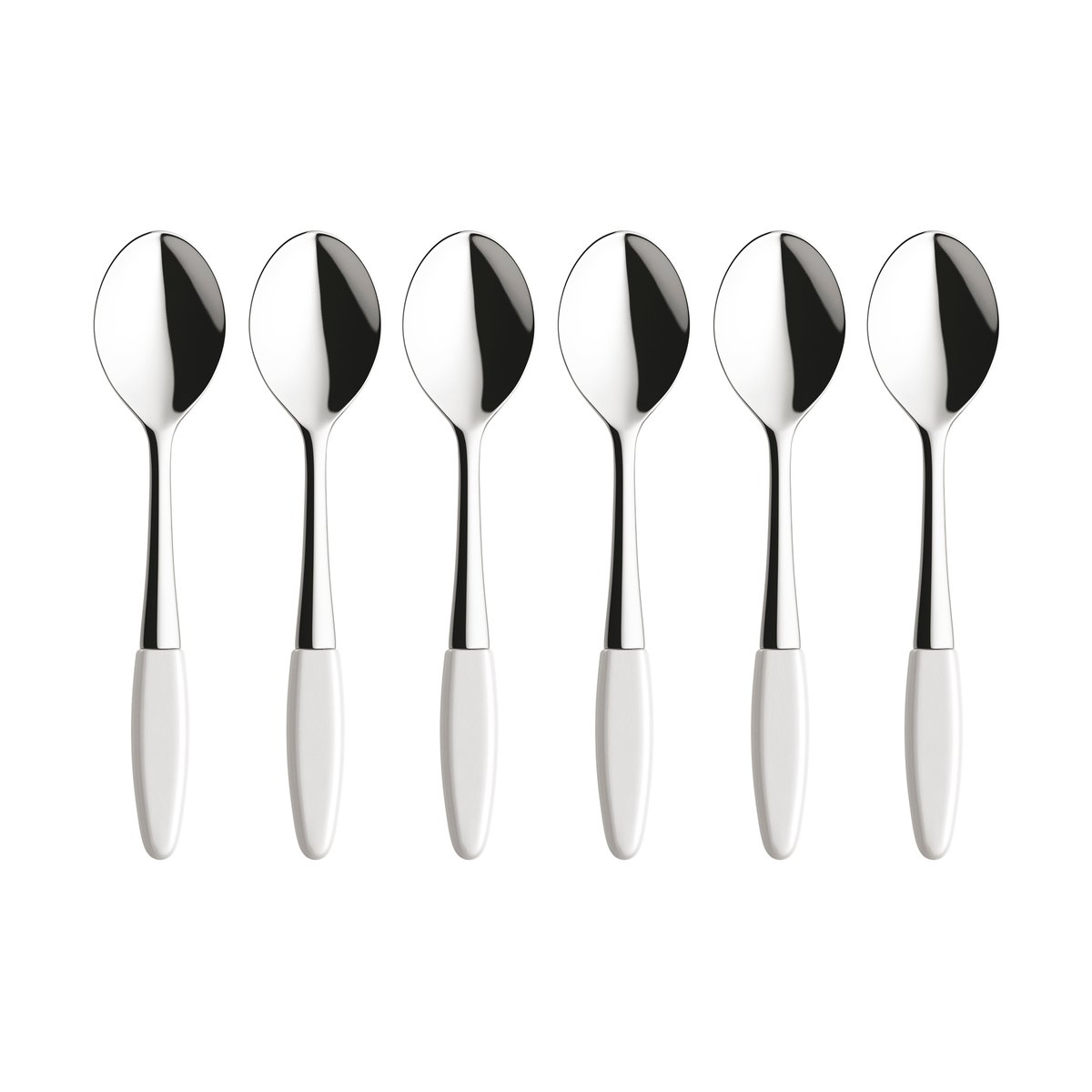 Skaugum of Norway Skaugum teaspoon 6-pack Pure White Pure White