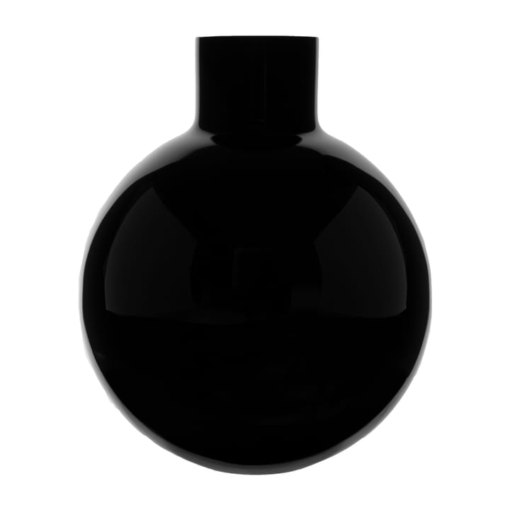 Pallo vase - Black 37 cm - Skrufs Glasbruk