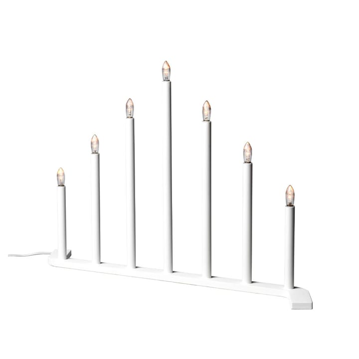 Advent RE Advent candle holder - White, 7 lights - SMD Design