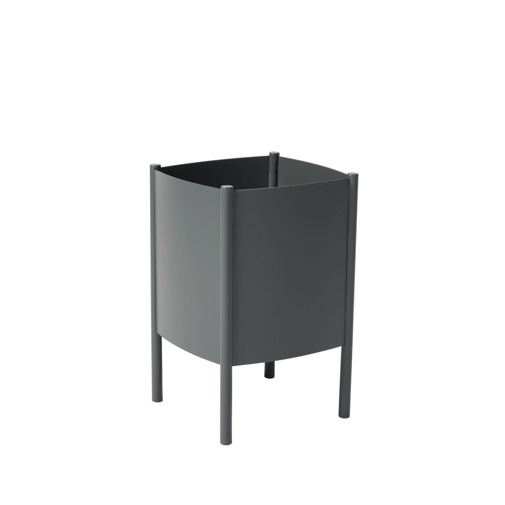 SMD Design Convex Pot pot Grey, small Ø23 cm