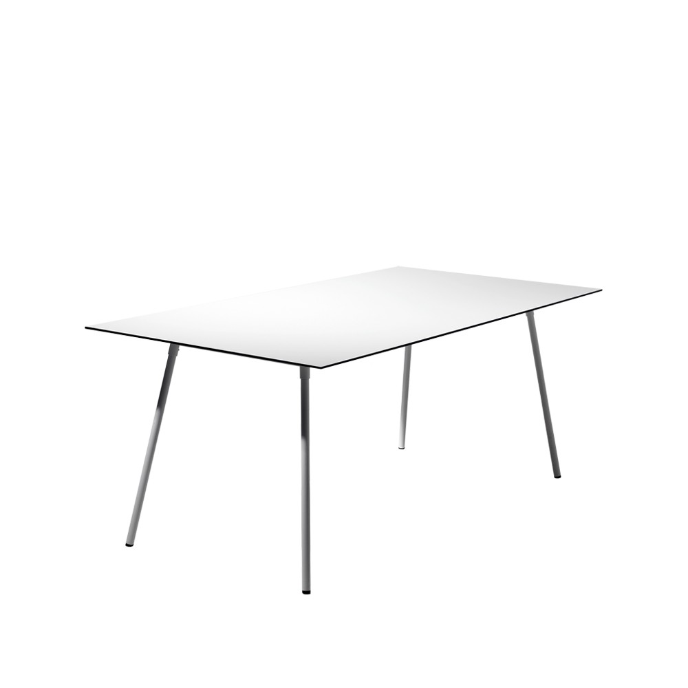 SMD Design Ella dining table rectangular White. 180x90 cm