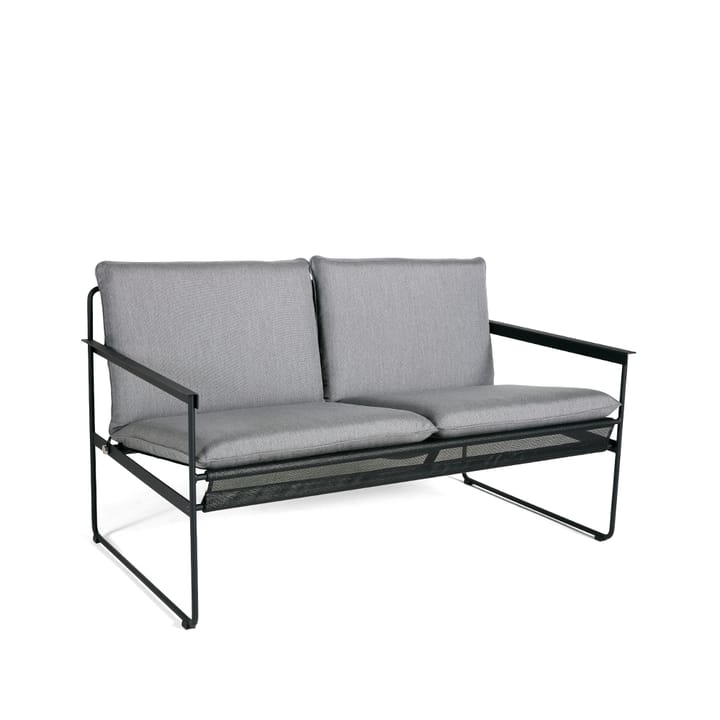 Slow 2-seat sofa - Sunbrella grey-black steel stand - SMD Design