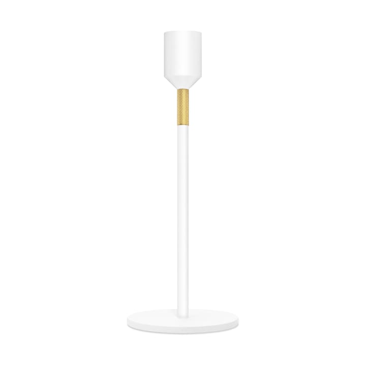 Three Stars candle holder S 19 cm - White - Solstickan Design