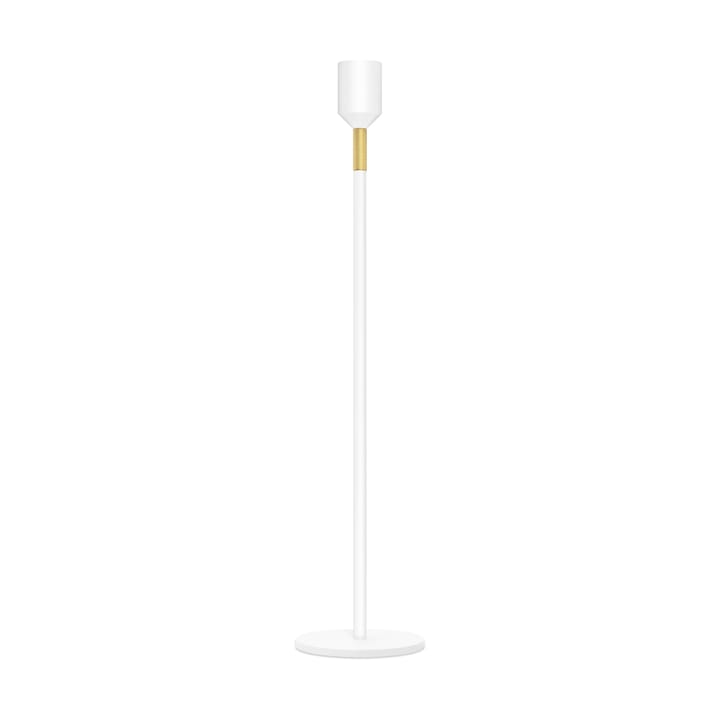 Three Stars candlestick L 34 cm - White - Solstickan Design