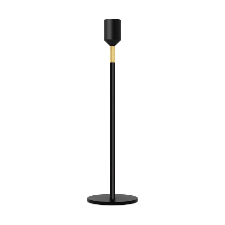 Three Stars candlestick M 27 cm, Black Solstickan Design