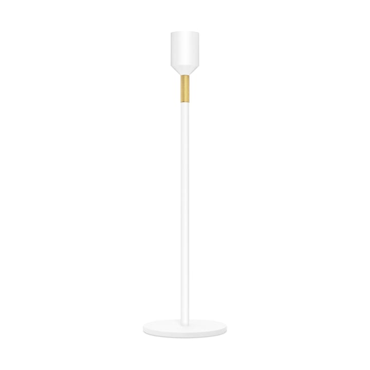 Three Stars candlestick M 27 cm, White Solstickan Design