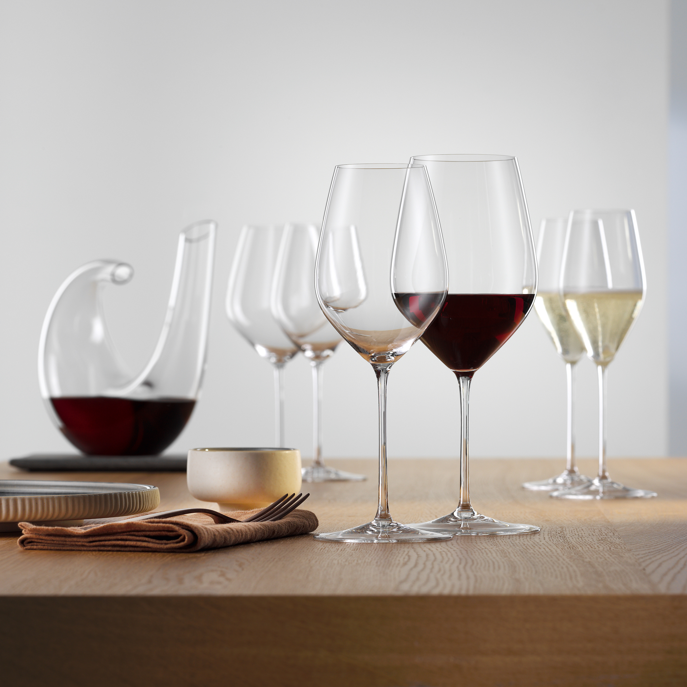 Red Wine Glass Ø10 cm 2-pack - ERNST @ RoyalDesign