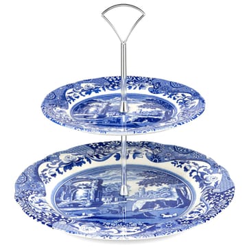 Blue Italian 2-tier cake stand - 2-Tier - Spode