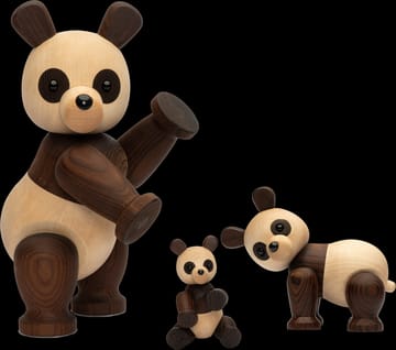 Lotus panda decoration 25 cm - Maple - Spring Copenhagen