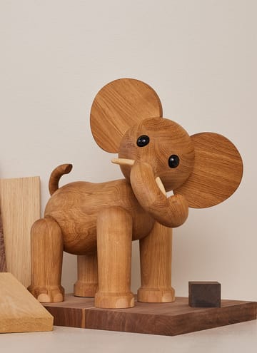 Tembo elephant decoration 41 cm - Oak - Spring Copenhagen