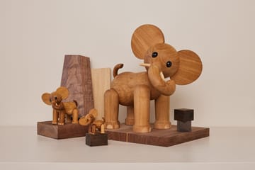 Tembo elephant decoration 41 cm - Oak - Spring Copenhagen