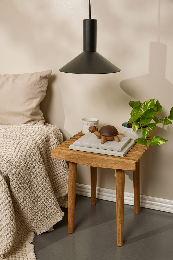 Uno Ora stool 42 cm - Teak - Spring Copenhagen