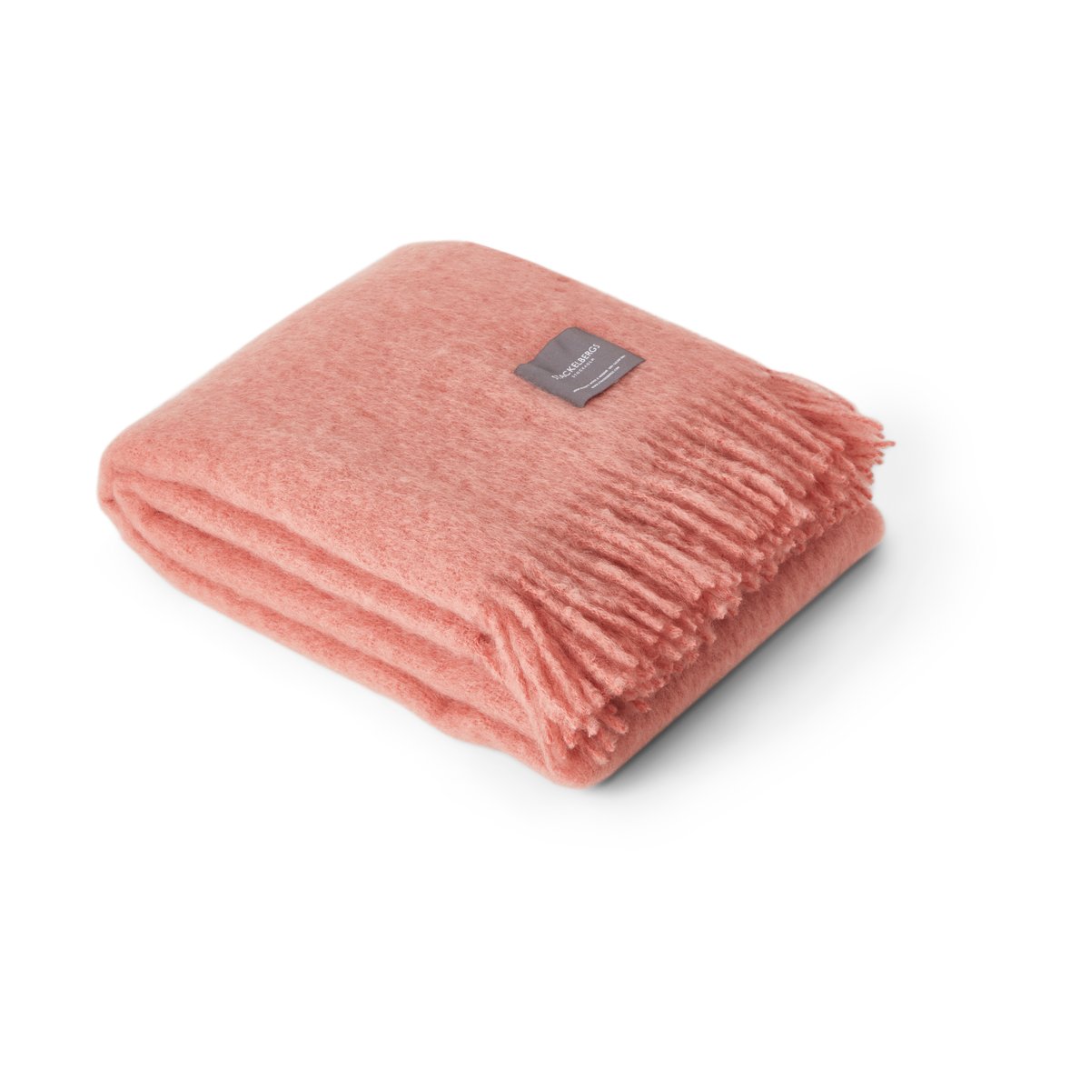 Stackelbergs Mohair blanket Antique rose