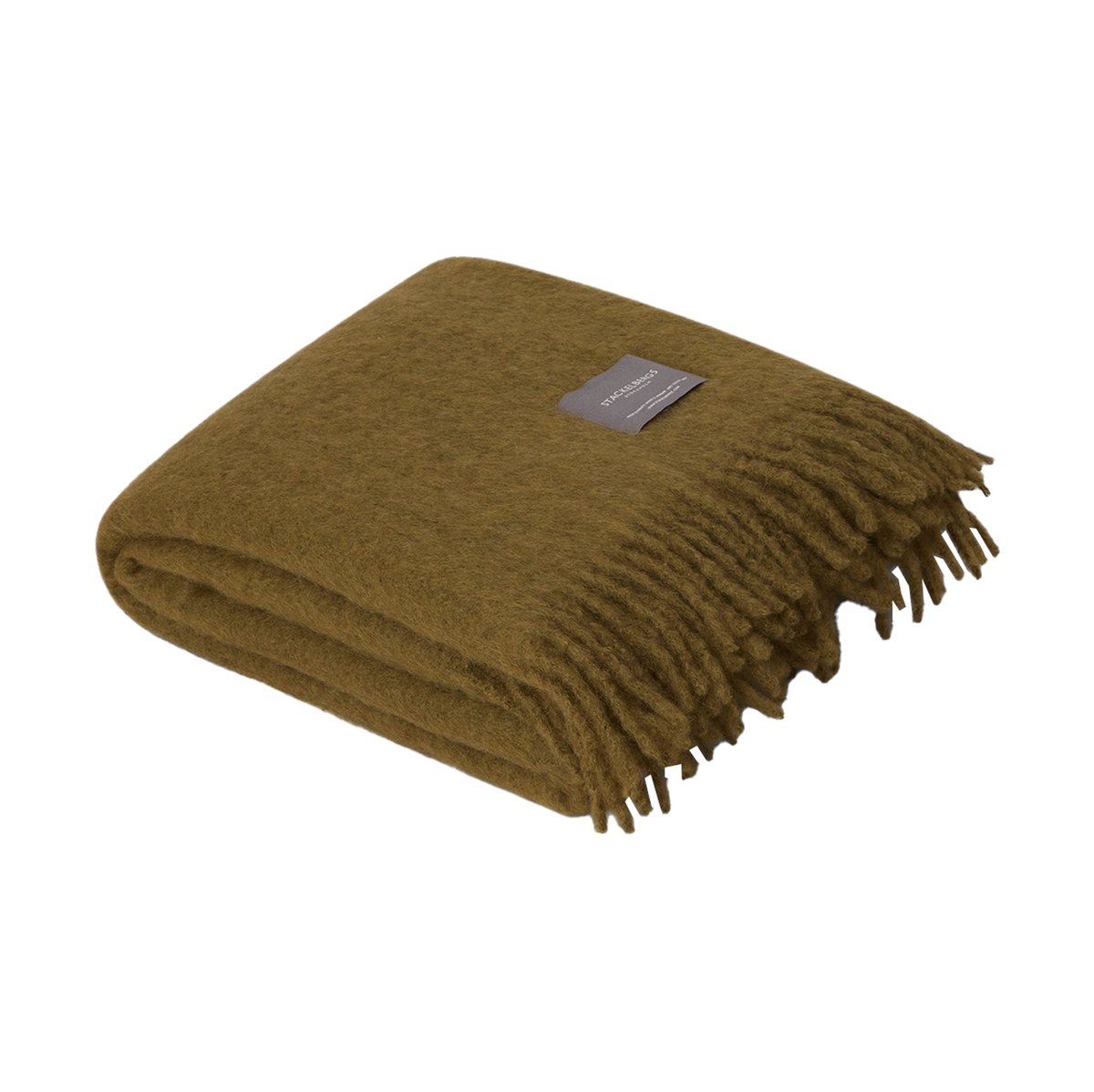 Stackelbergs Mohair blanket Avacado