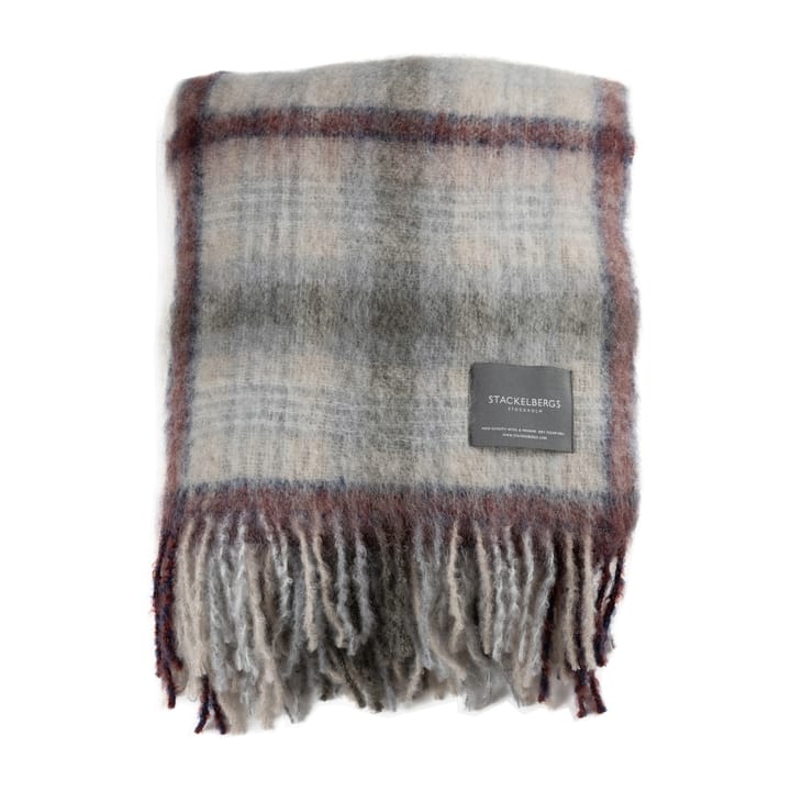 Mohair throw - Camel-beige & fired earth - Stackelbergs