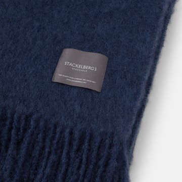 Mohair throw - Denim dark blue - Stackelbergs