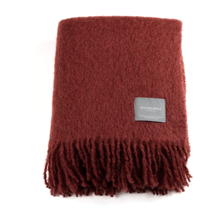 Mohair throw - fired earth - Stackelbergs