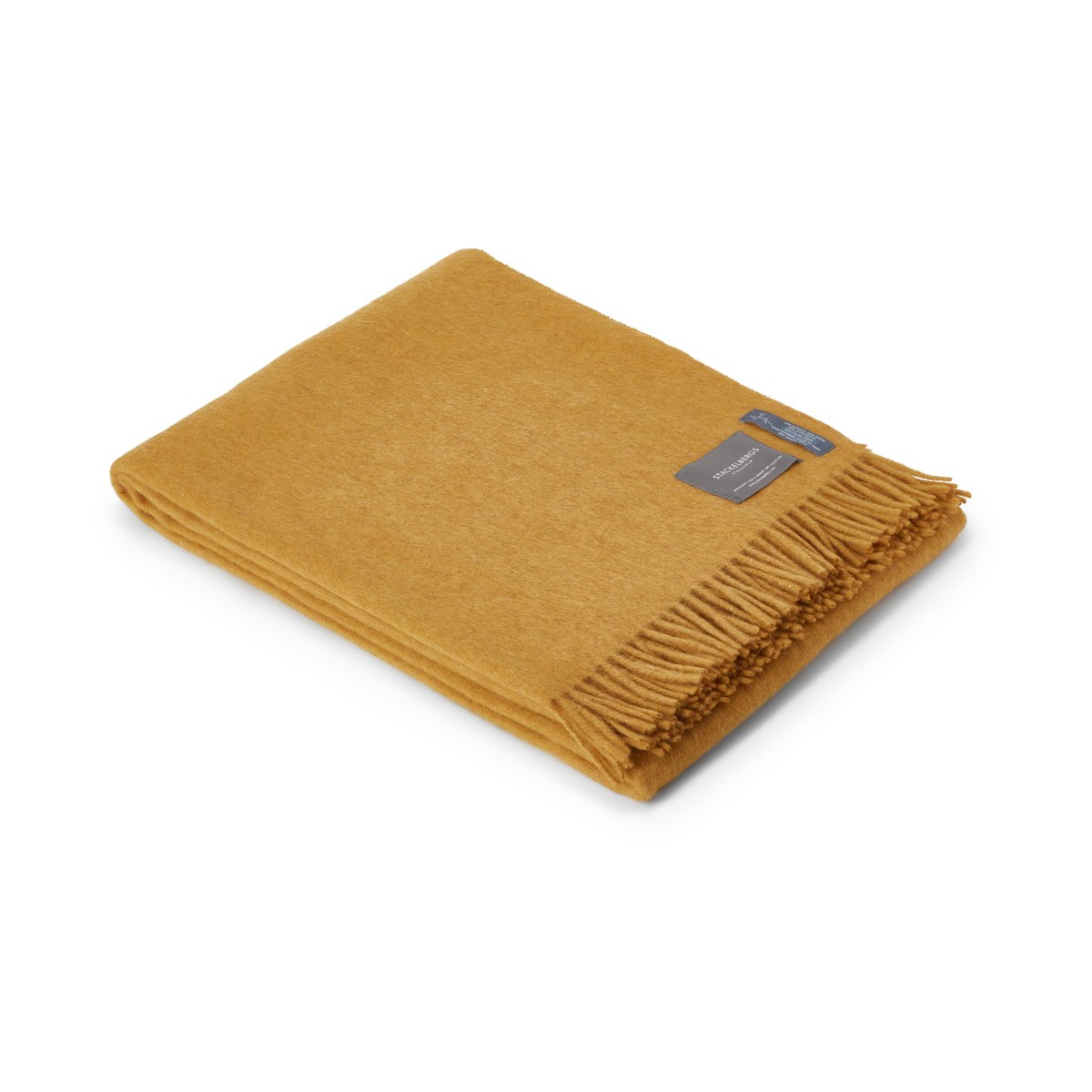 Stackelbergs Recycled Alpaca throw 140x180 cm Gold