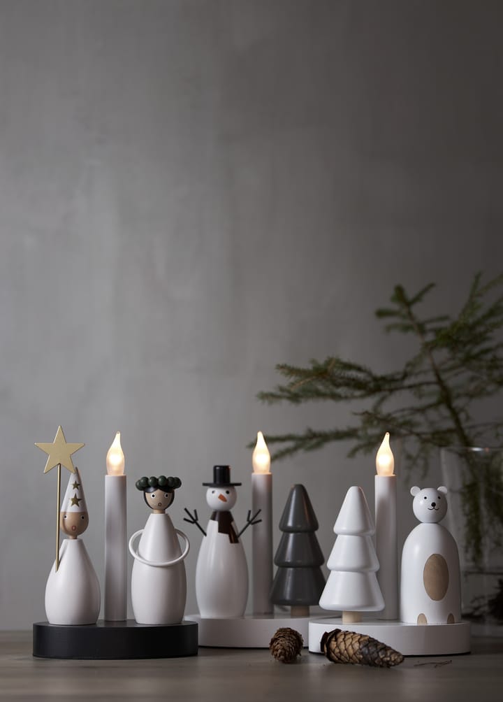 Christmas Joy candlestick - Lucia - Star Trading