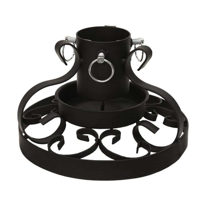 Grainy Christmas Tree Stand 29.5x19 cm - Black - Star Trading