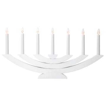 Navida advent candle arch - white - Star Trading