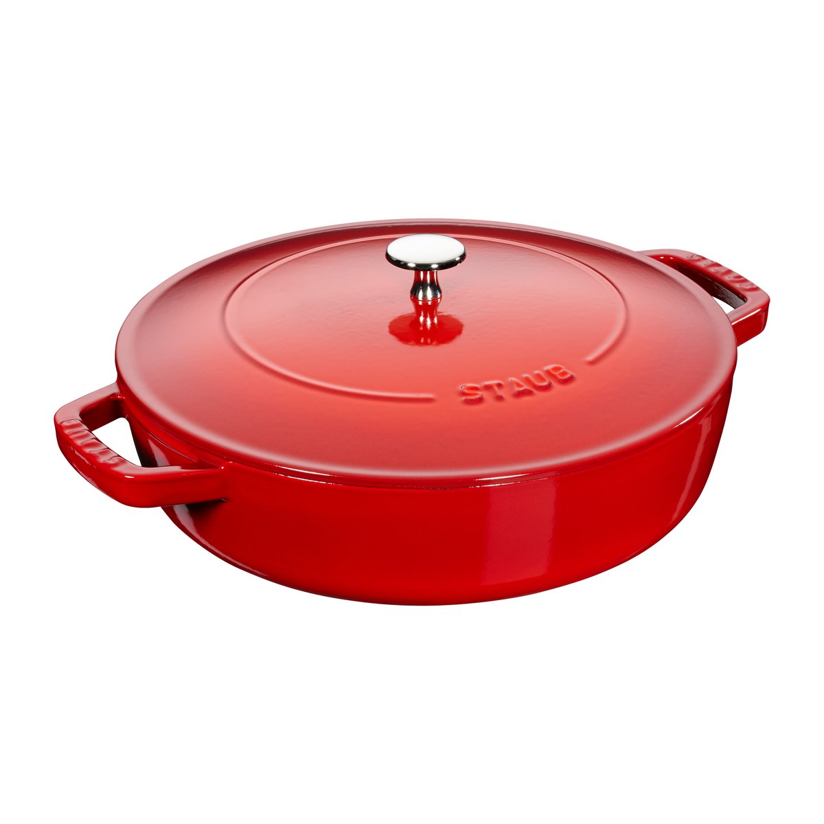 STAUB Chistera sauce pan Ø28 cm 3.7 L Red