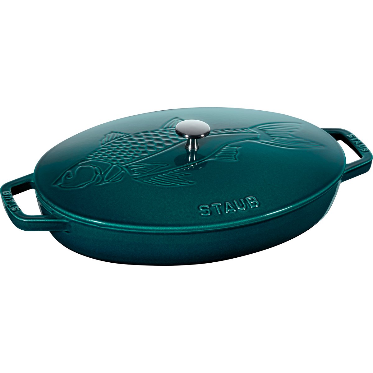 STAUB La Mer oval casserole dish - three layered enamel 32 cm