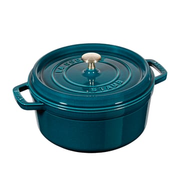 La Mer round casserole dish - three layered enamel - 3.8 l - STAUB