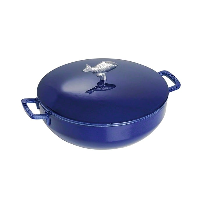 STAUB Staub bouillabaisse casserole dish blue