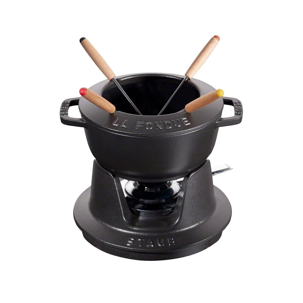 STAUB Staub fondue set 1.1 l black