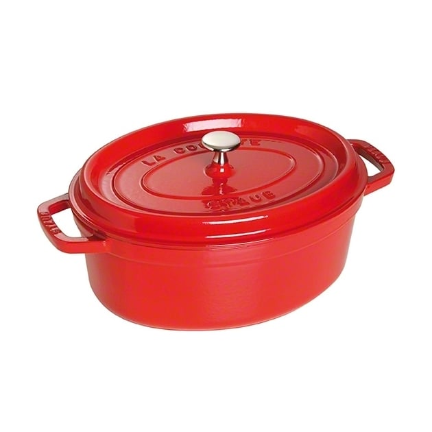 STAUB Staub oval casserole dish 4.2 l red