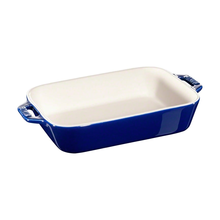 STAUB Staub rectangular oven dish 20 x 16 cm blue | Scandinavian Design | Oven dishes | Blue