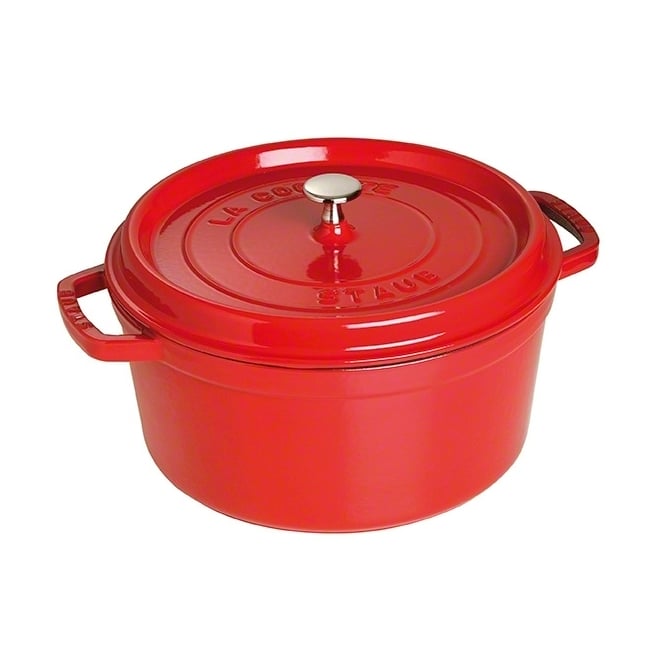 STAUB Staub round casserole dish 6.7 l red