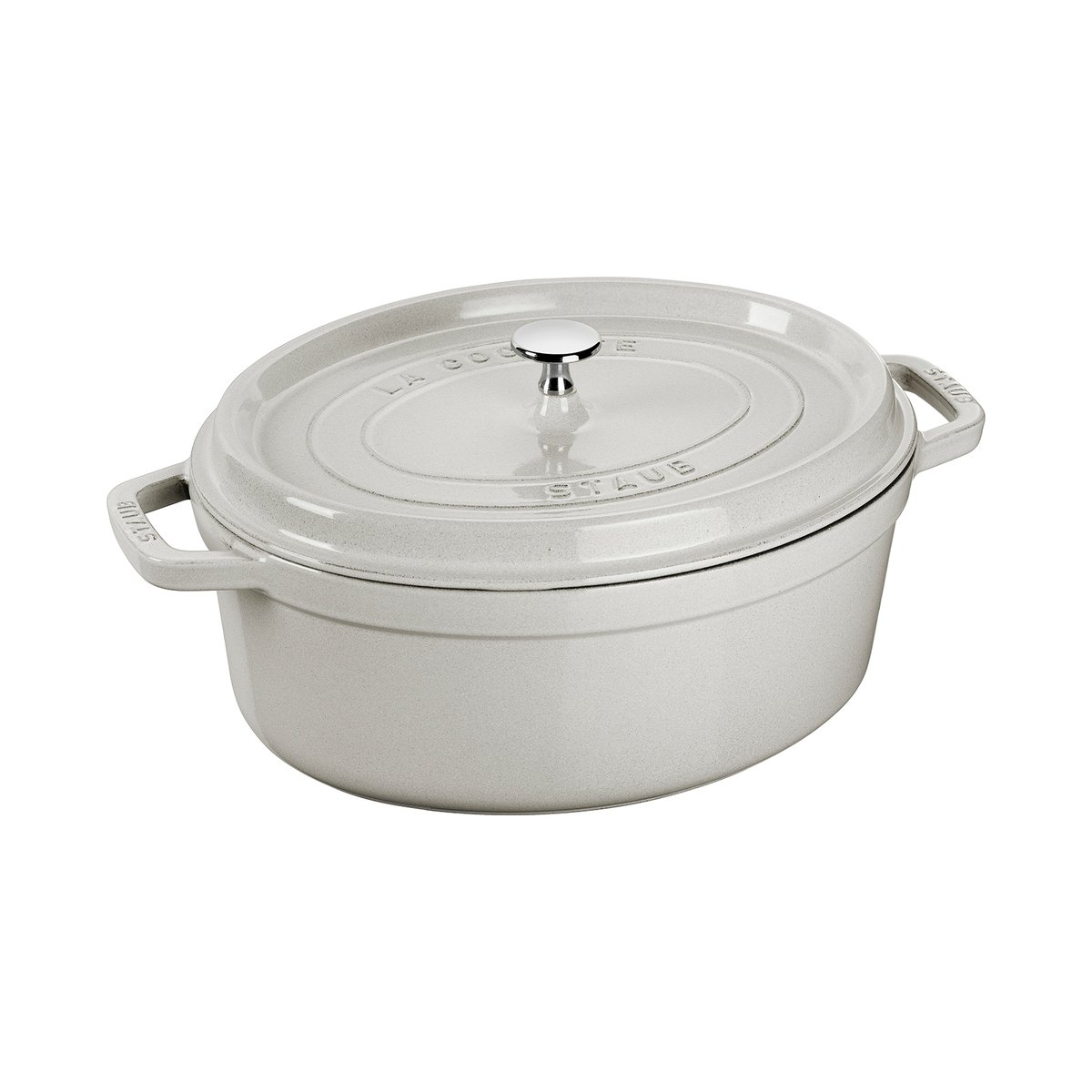 STAUB Staub White Truffle casserole oval 2.35 l